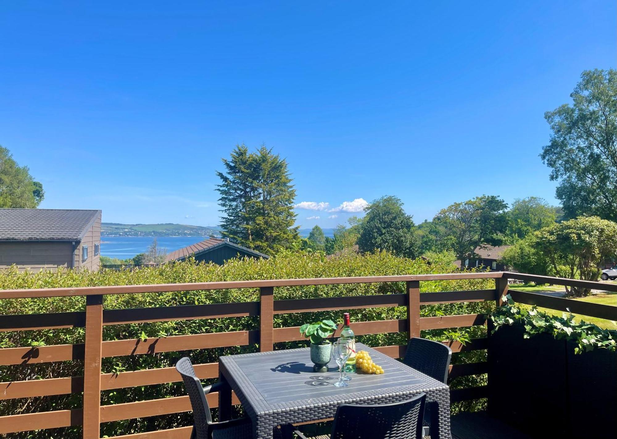Loch View Lodge Dunoon Buitenkant foto